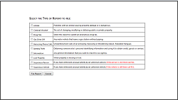 Online Reporting software